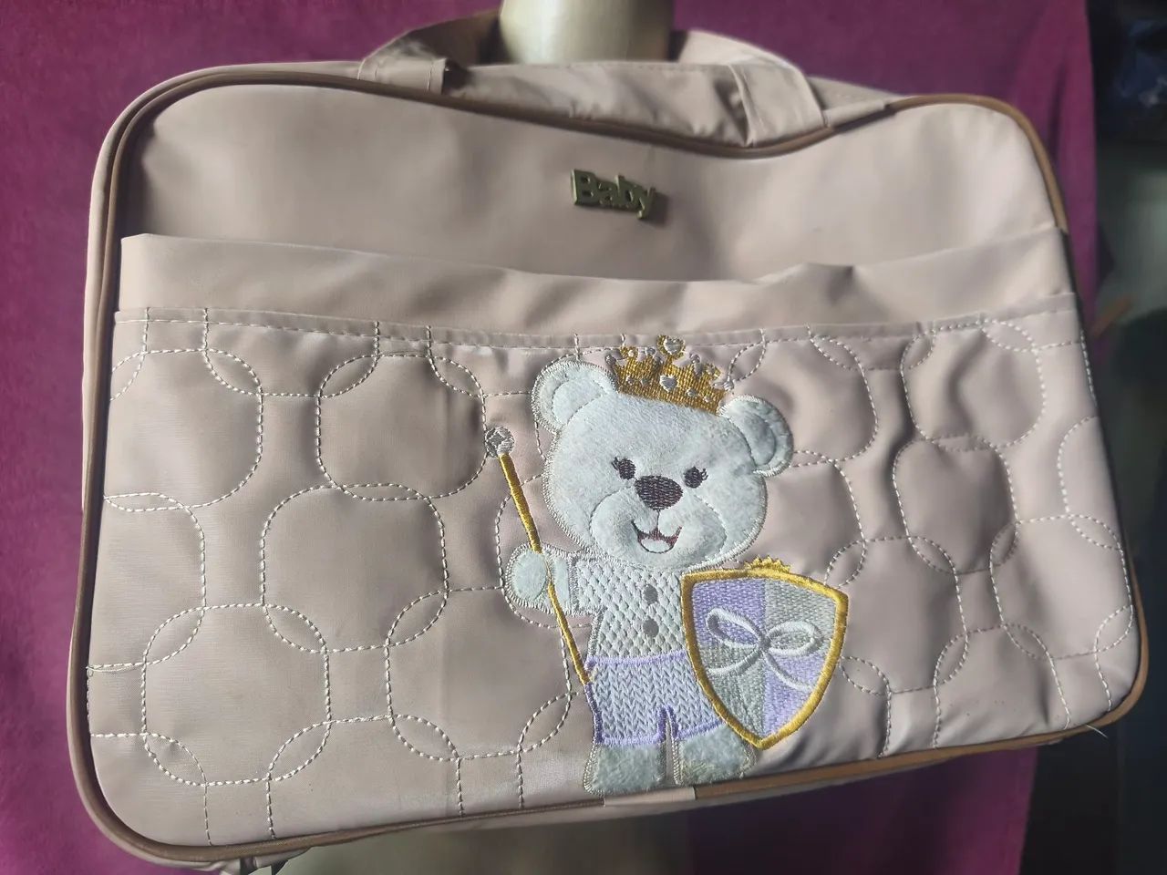 Bolsa maternidade unissex 