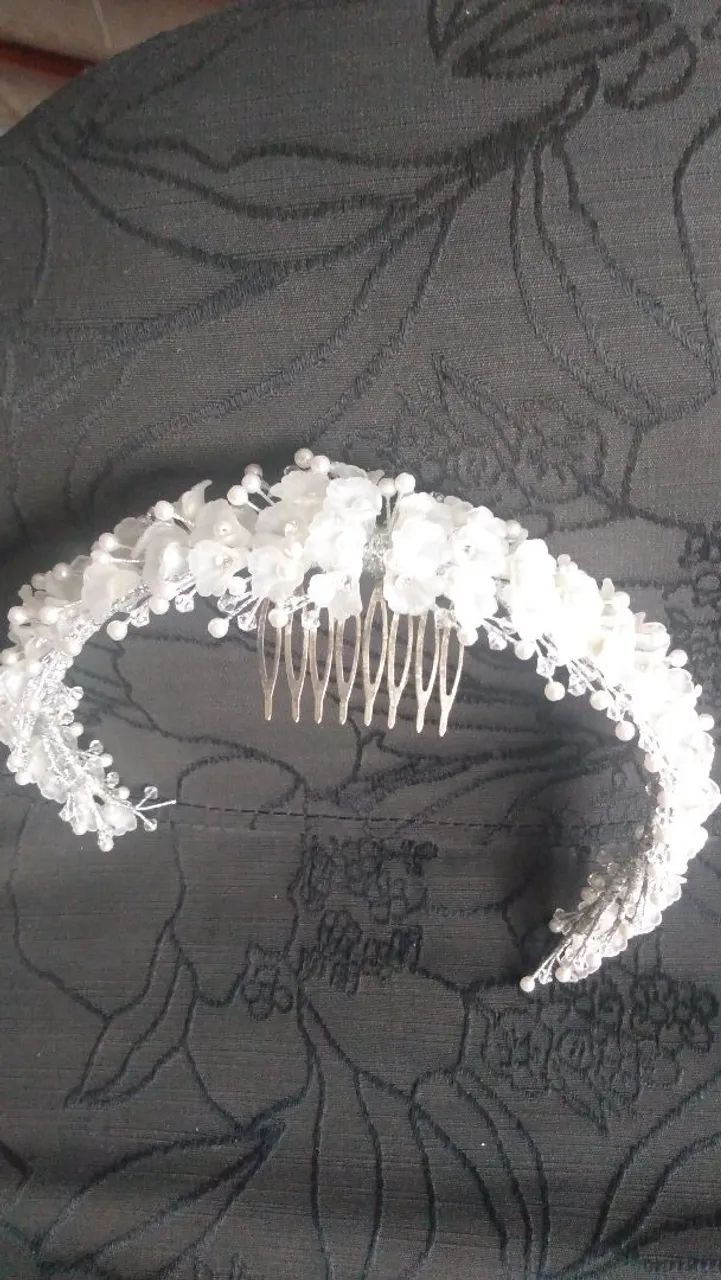 Tiara para noiva estilo russa