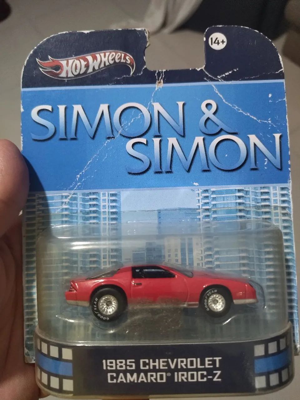 Miniatura Chevrolet Camaro antigo 
