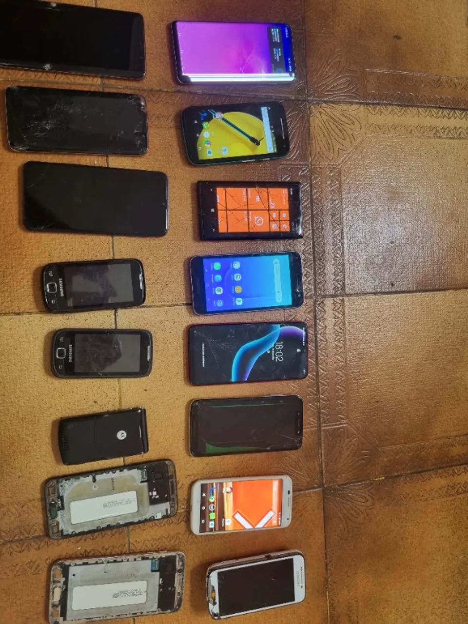 Lote de celulares