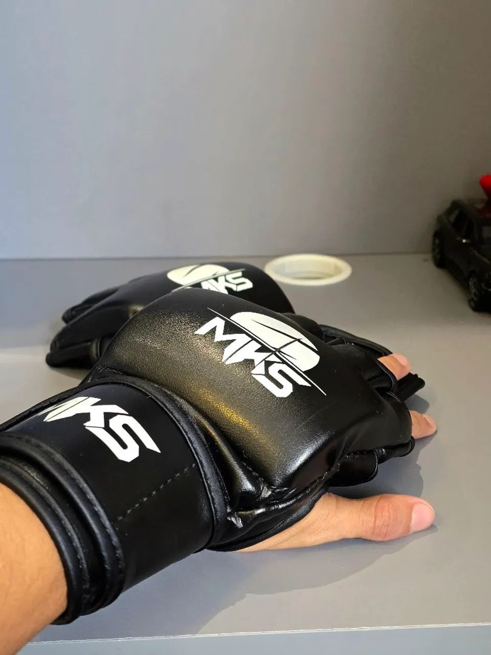 Luva de MMA MKS Preta - Foto 3