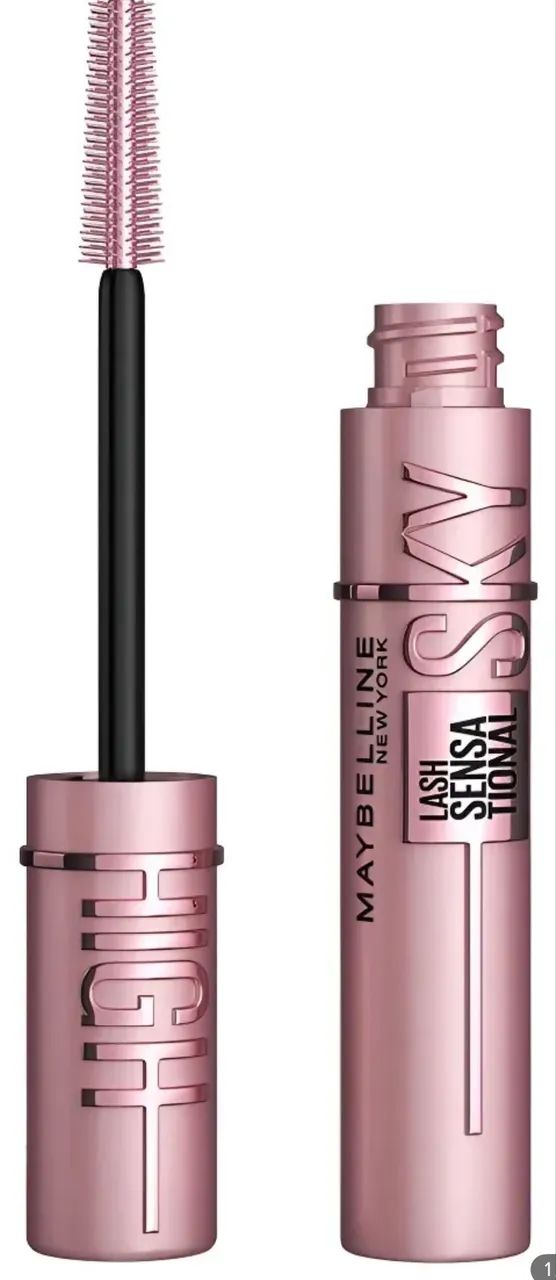 Máscara De Cílios Maybelline Sky High Black De 7,2 G - Foto 2