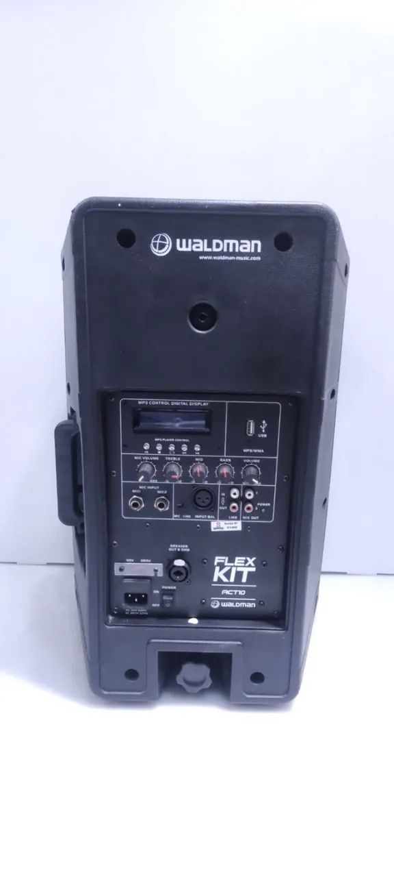 CAIXA ATIVA  MARCA : WALDMAN MOD : ACT10  150 WTS usada  - Foto 5