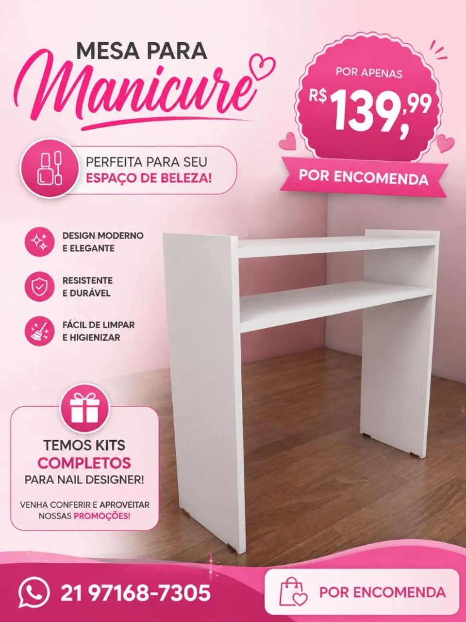 MESA PARA MANICURE ?