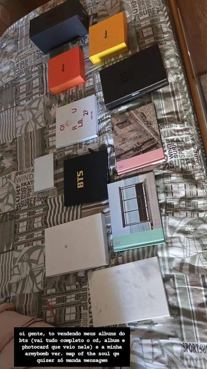 ?VENDO ALBÚNS DO BTS?