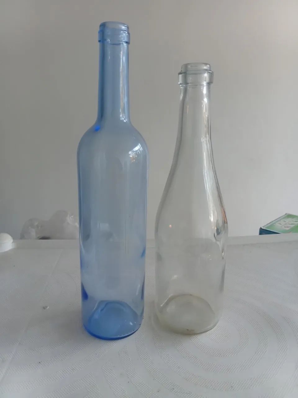 Garrafas para artesanato e outras finalidades 