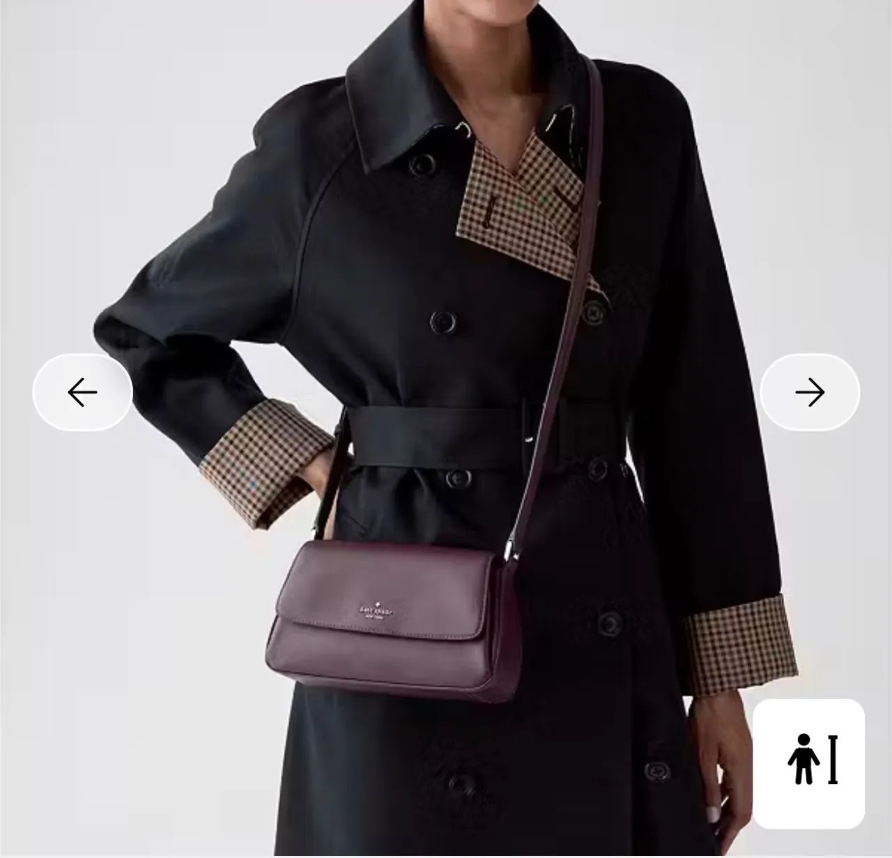 Bolsa de Couro Kate Spade Sutton Mini Deep Cherry (NOVA e ORIGINAL) - Foto 4