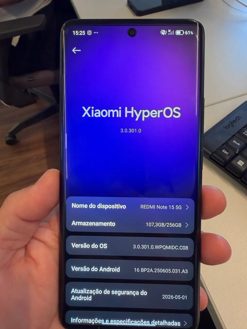 Xiaomi Redmi note 15 5g 256 8Gb RAM  - Foto 3