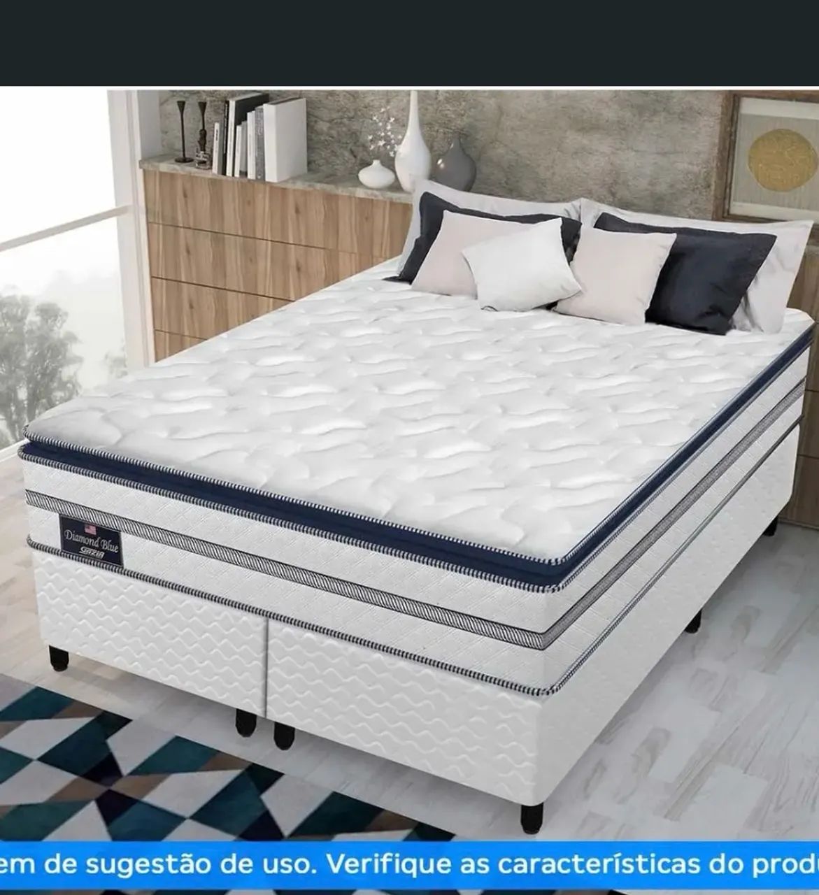 CAMA BOX CASAL QUEEN - Foto 3