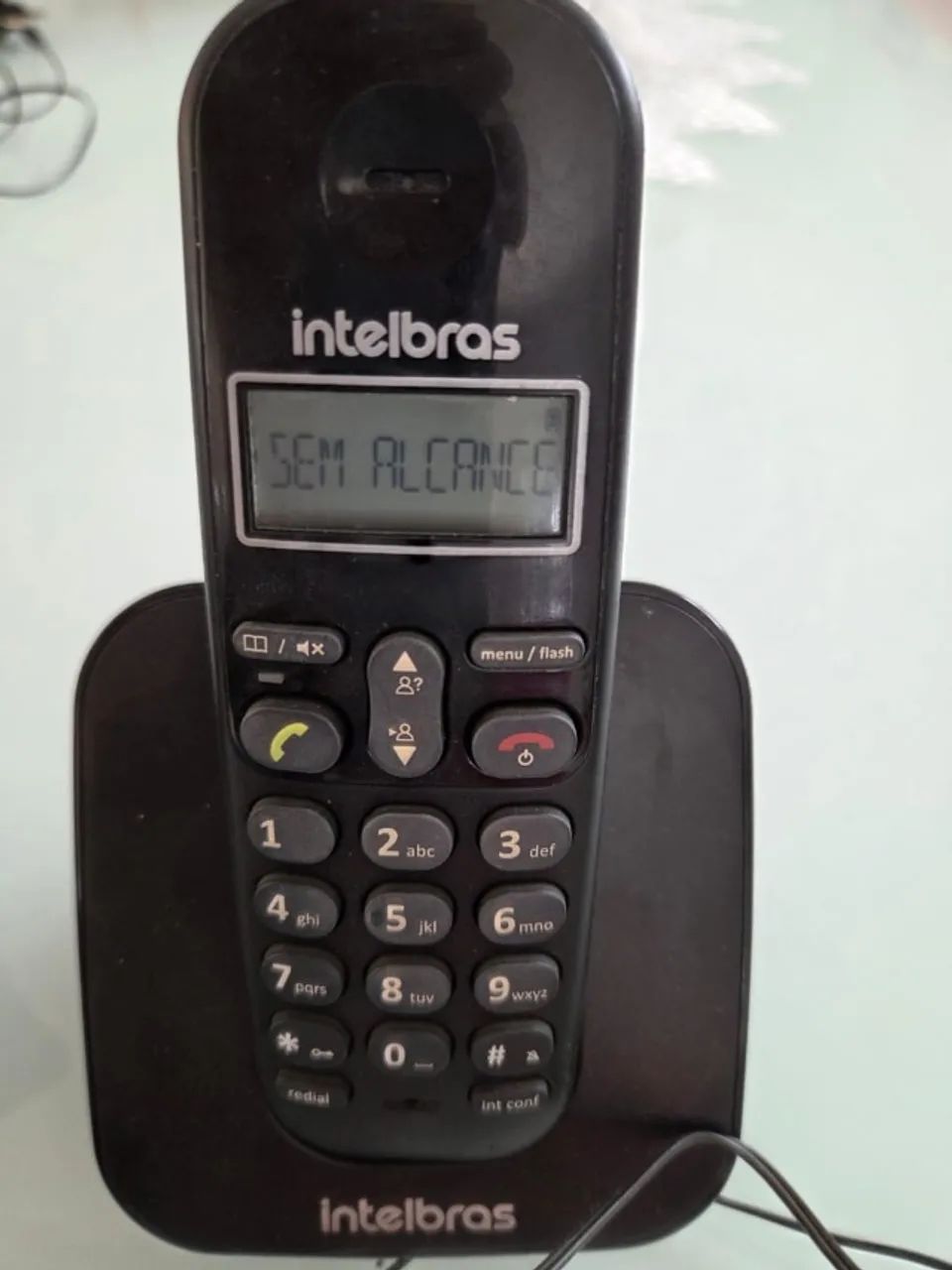 Telefone sem fio intelbras Digital com data/hora, Identificador + 1 ramal TS3112