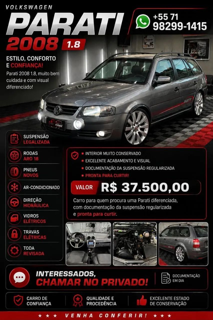 Volkswagen Parati Parati SURF 1.8 Mi Total Flex 2008