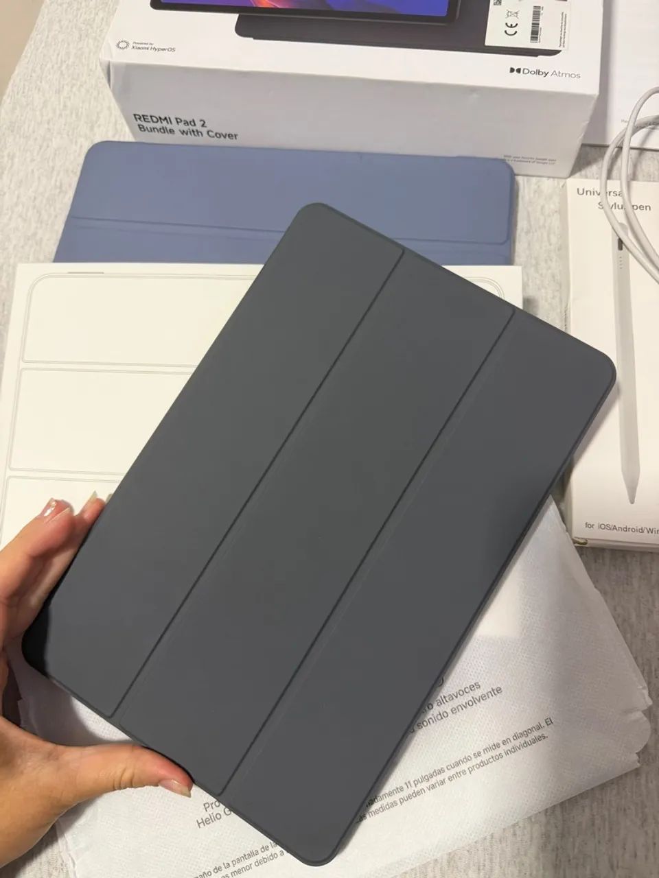 Tablet Redmi pad 2 128gb com acessórios - Foto 4