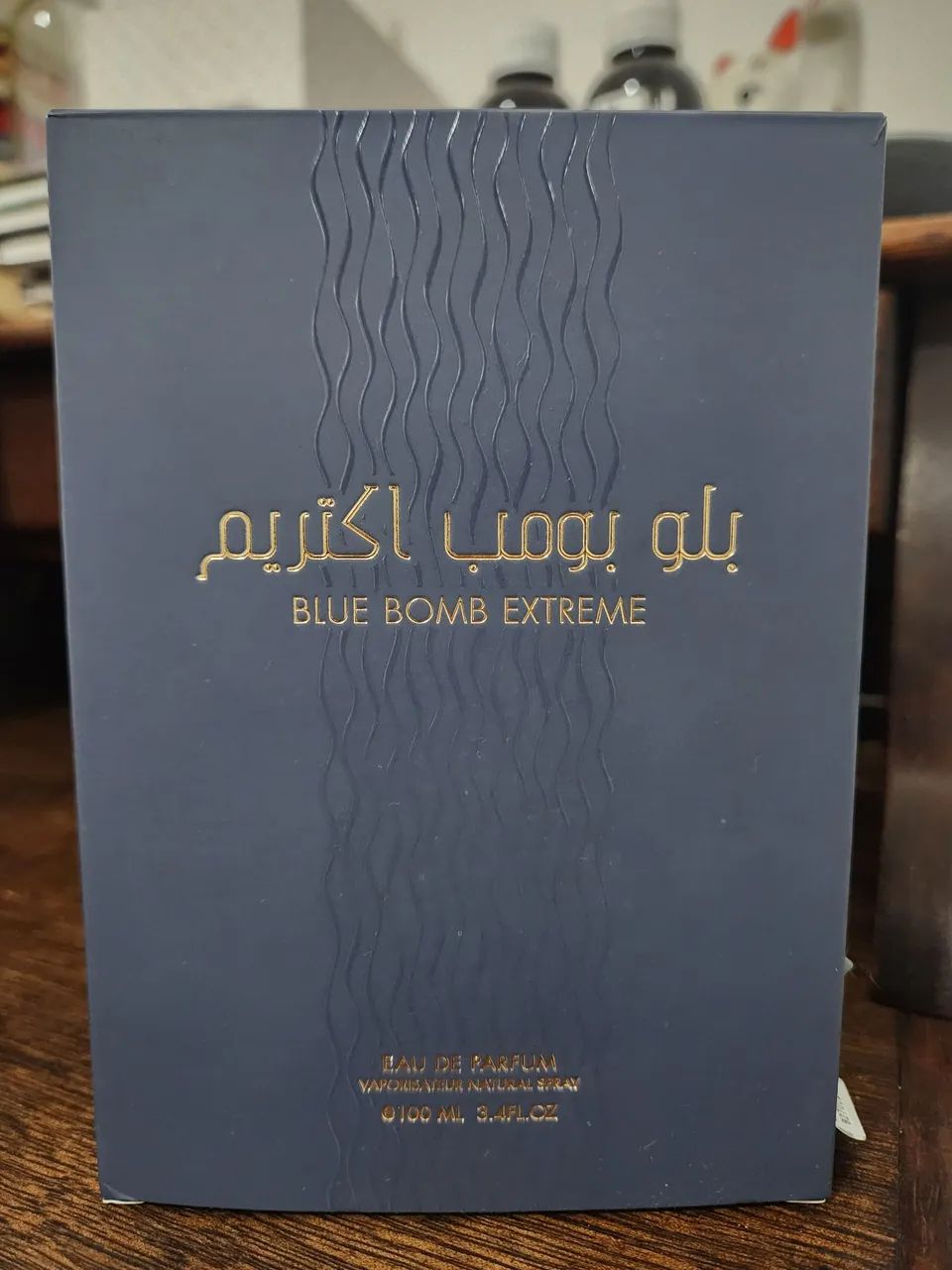 Caixa Risala Blue Bomb Extreme Eau de Parfum 100ml