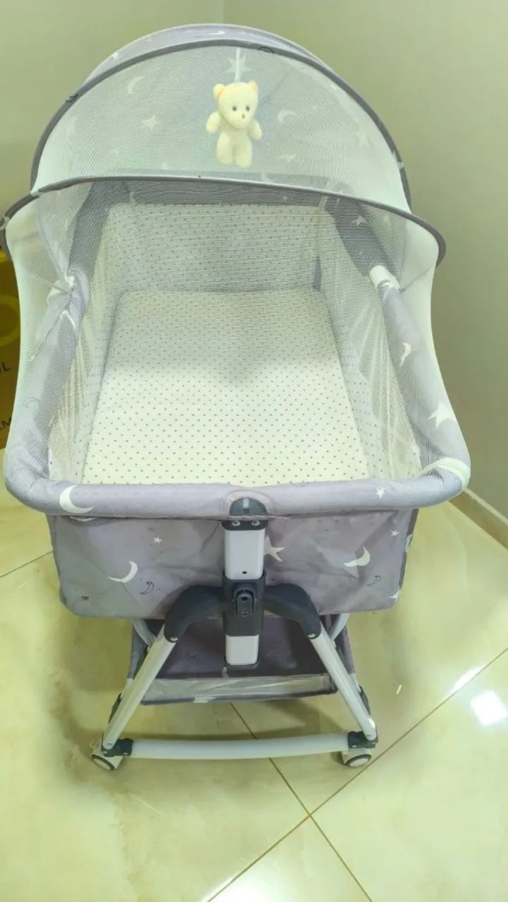 VENDO BERÇO PORTÁTIL NA CAIXA - NOVO  - Foto 2