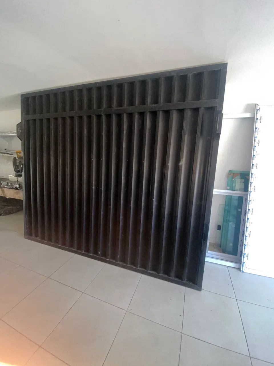 Portão de alumínio 