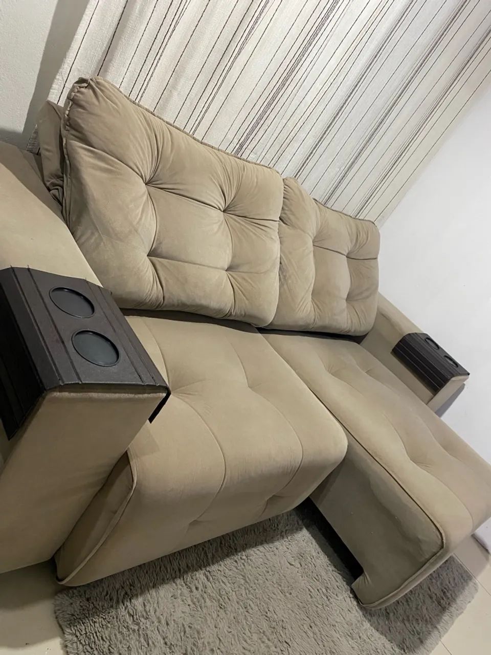 SOFÁ RETRÁTIL E RECLINÁVEL ENTREGO GRÁTIS  - Foto 5