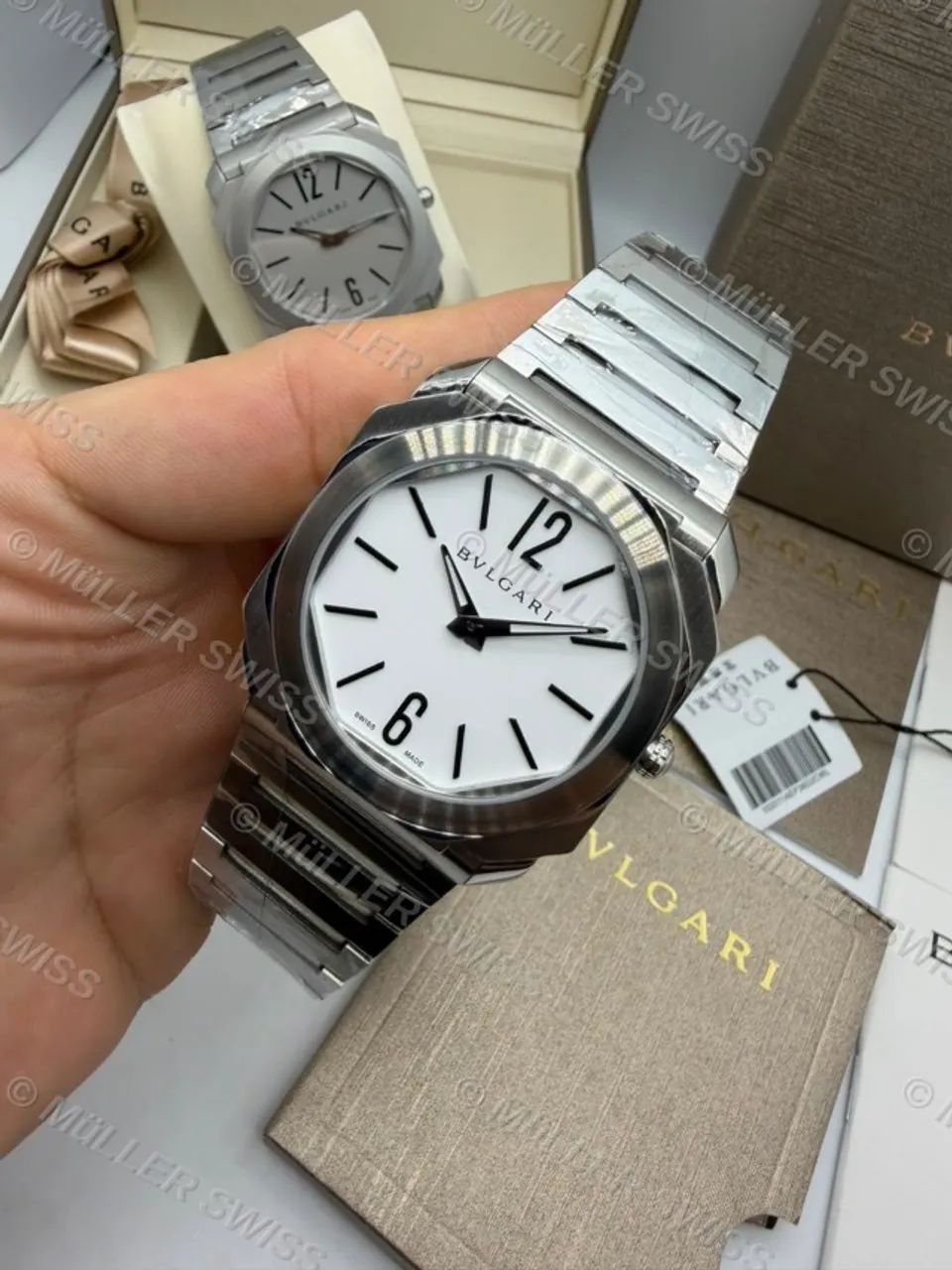 Relógio Bvlgari Octo 40mm várias cores  - Foto 5