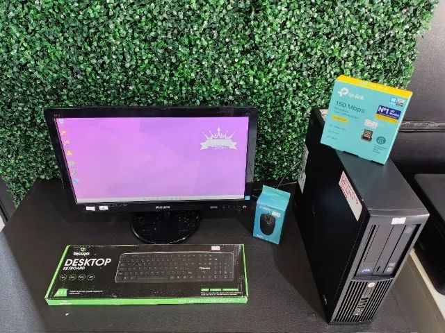 Setup Completo Hp Compaq Com Monitor 20 Polegadas, Processador I5 3Th E Ssd - Foto 5