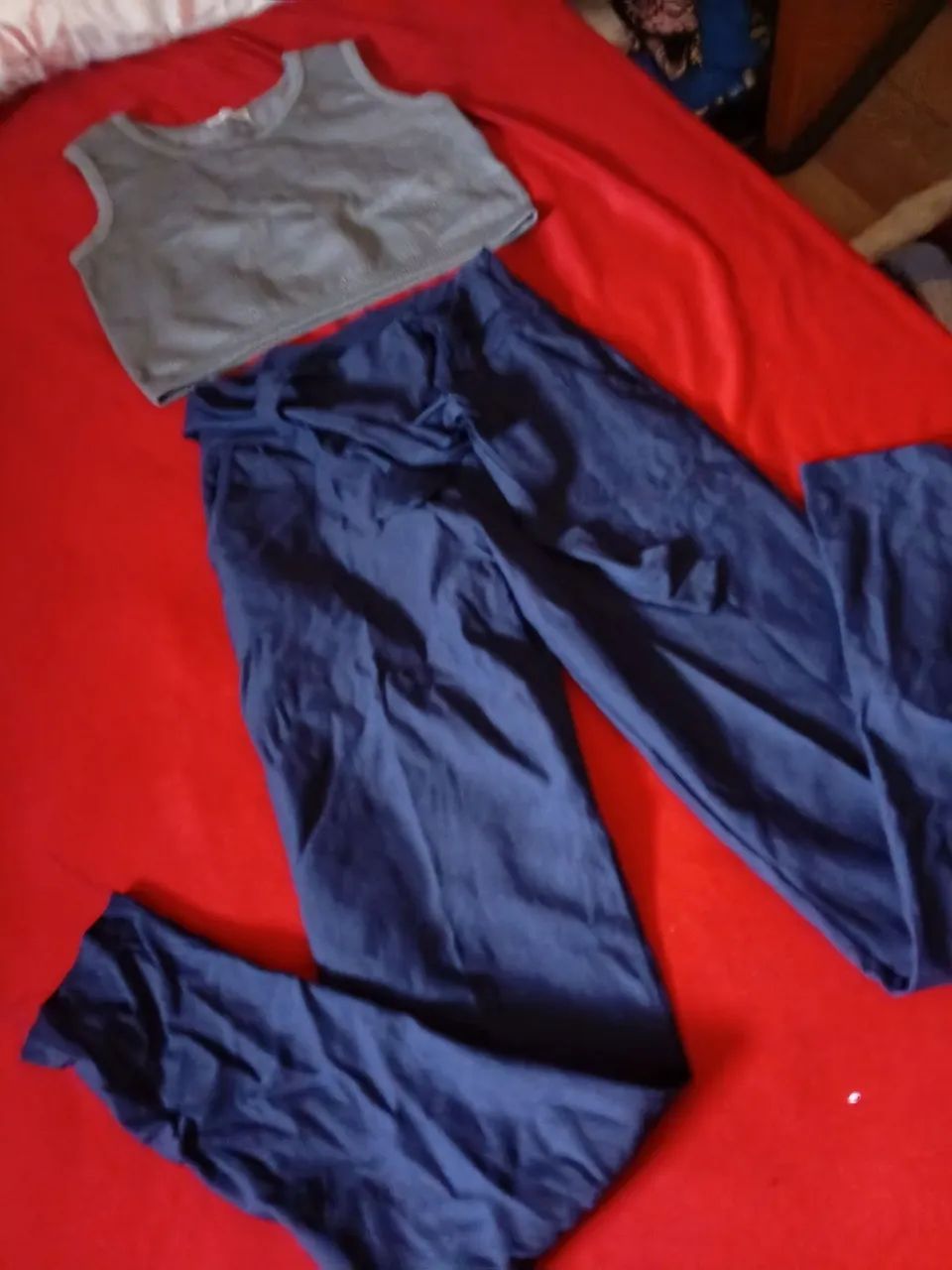 Conjunto calça e blusa feminina  - Foto 2