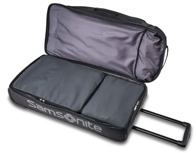 Bolsa de Viagem Samsonite 32" (ENORME) IMPORTADA com rodinhas - Seminova - Foto 4