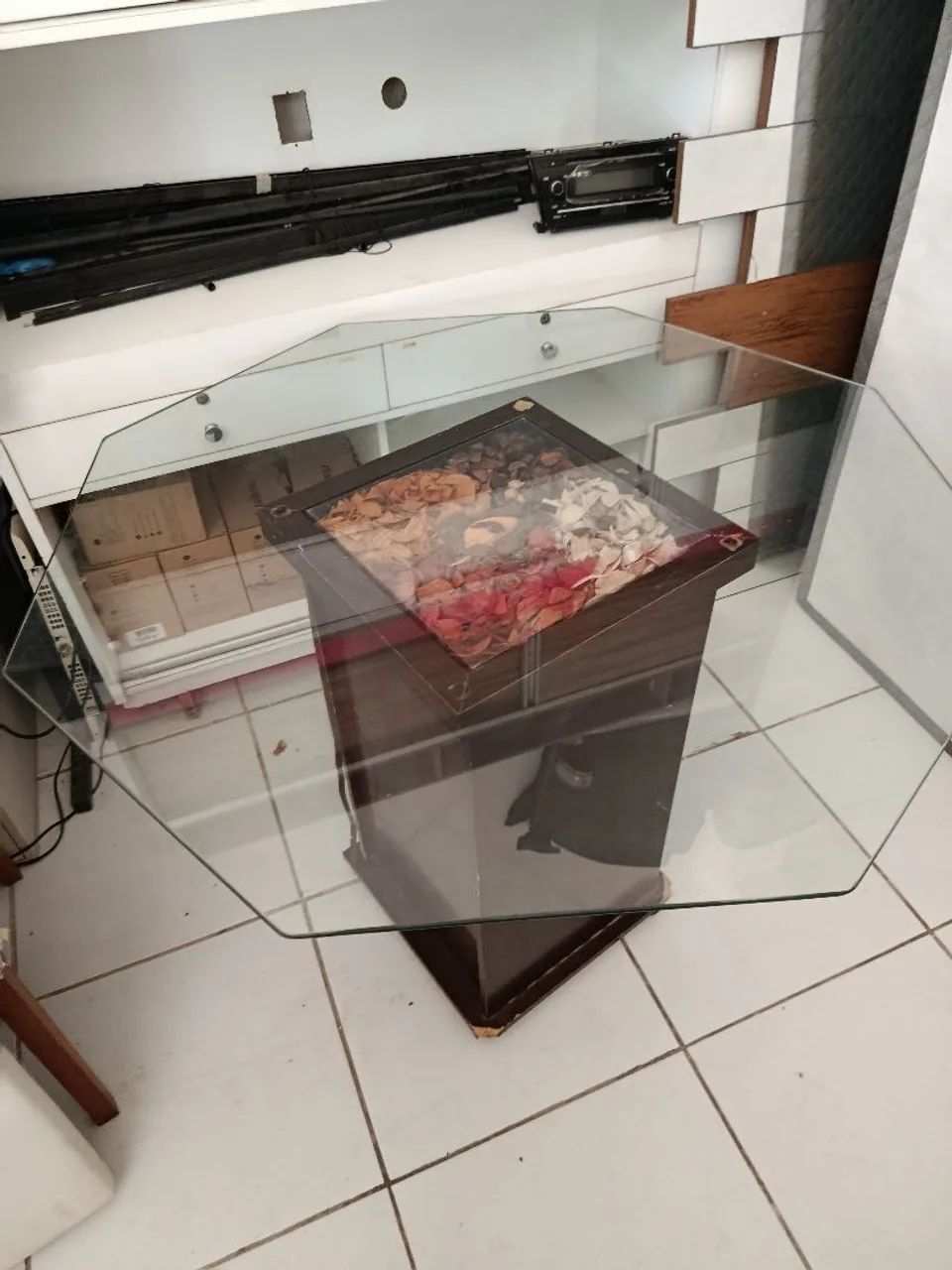Mesa de vidro