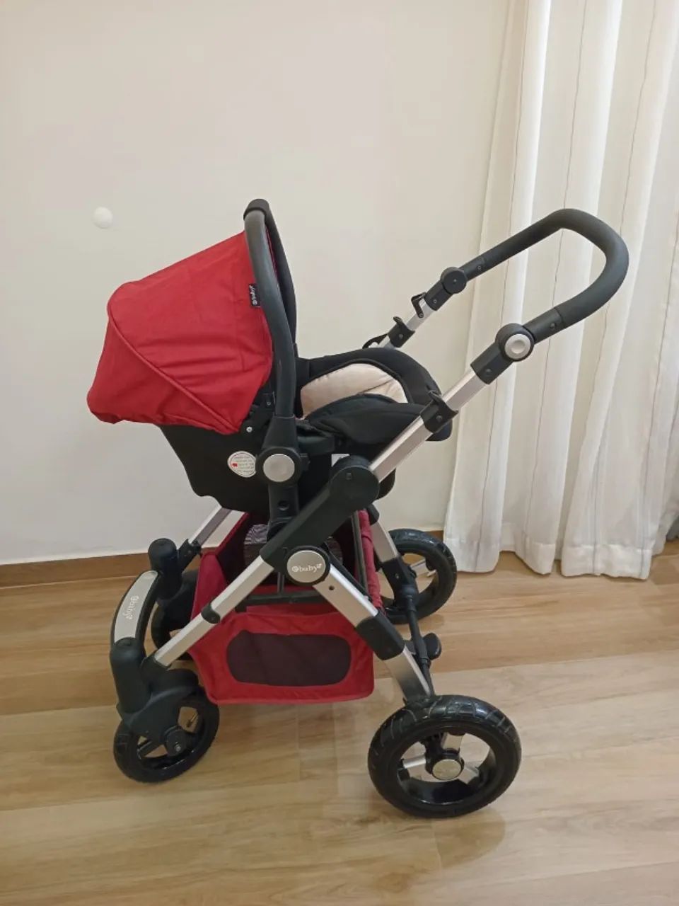 Carrinho de bebe 3 em 1 - Foto 3