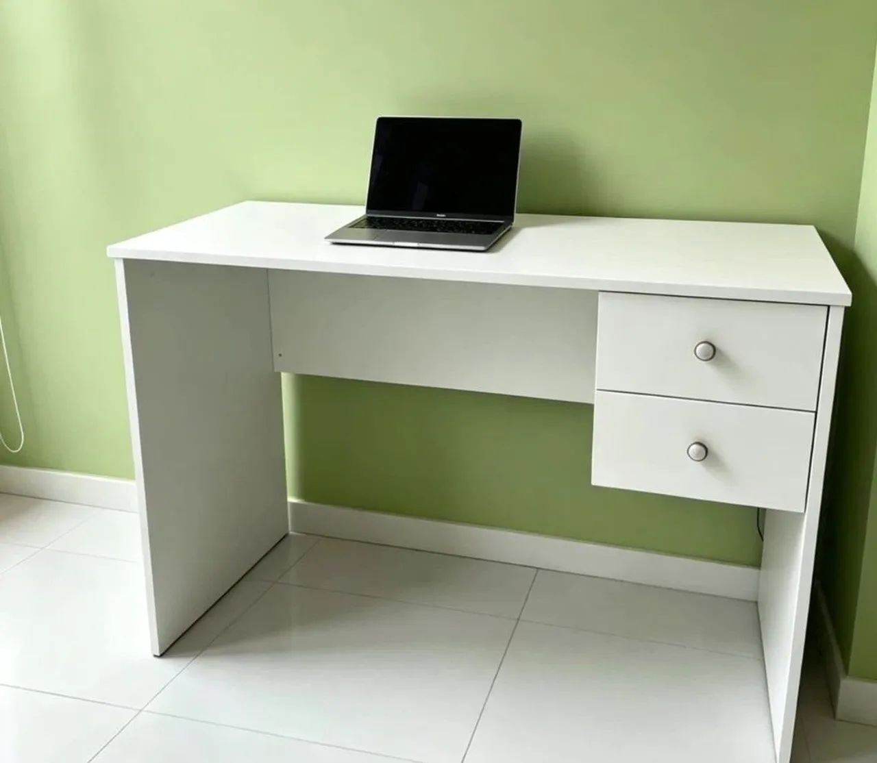Mesa de 2 gaveta em mdf grande 