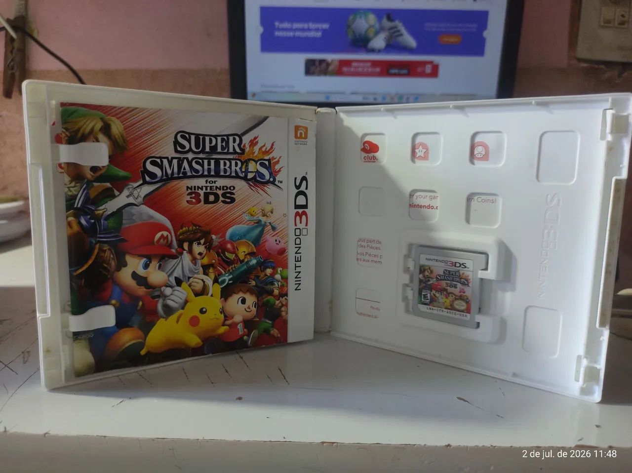 SUPER SMASH BROS NINTENDO 3DS - Foto 2