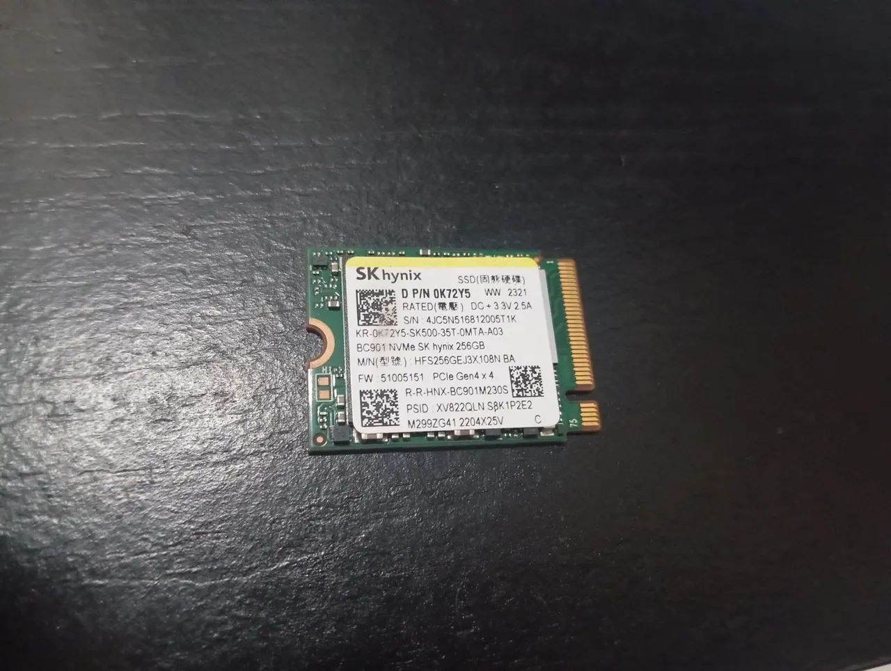 Nvme 256gb M.2
