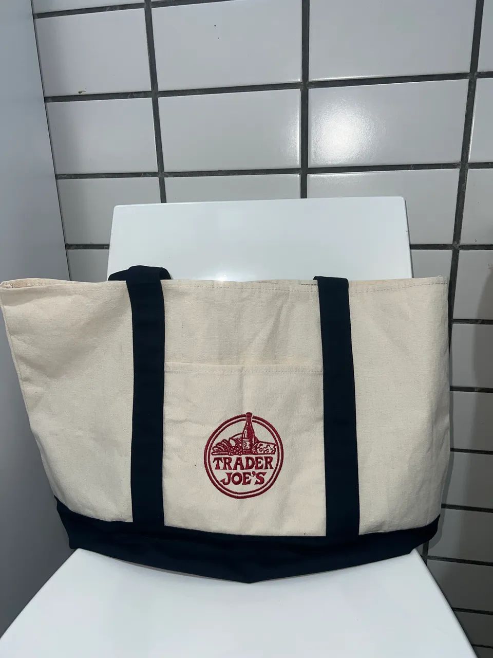 Bolsa Reutilizável Trader Joe's - Foto 2