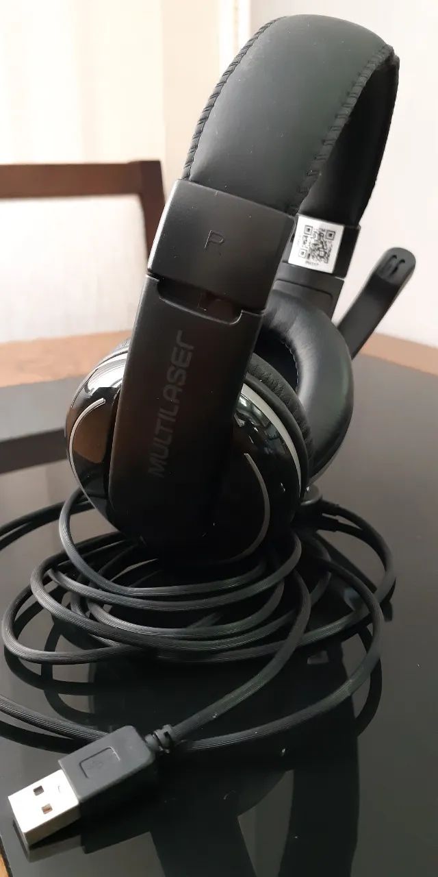Headset Pro Conexão USB Mic e Cancelamento de Ruído Multilaser - Foto 2