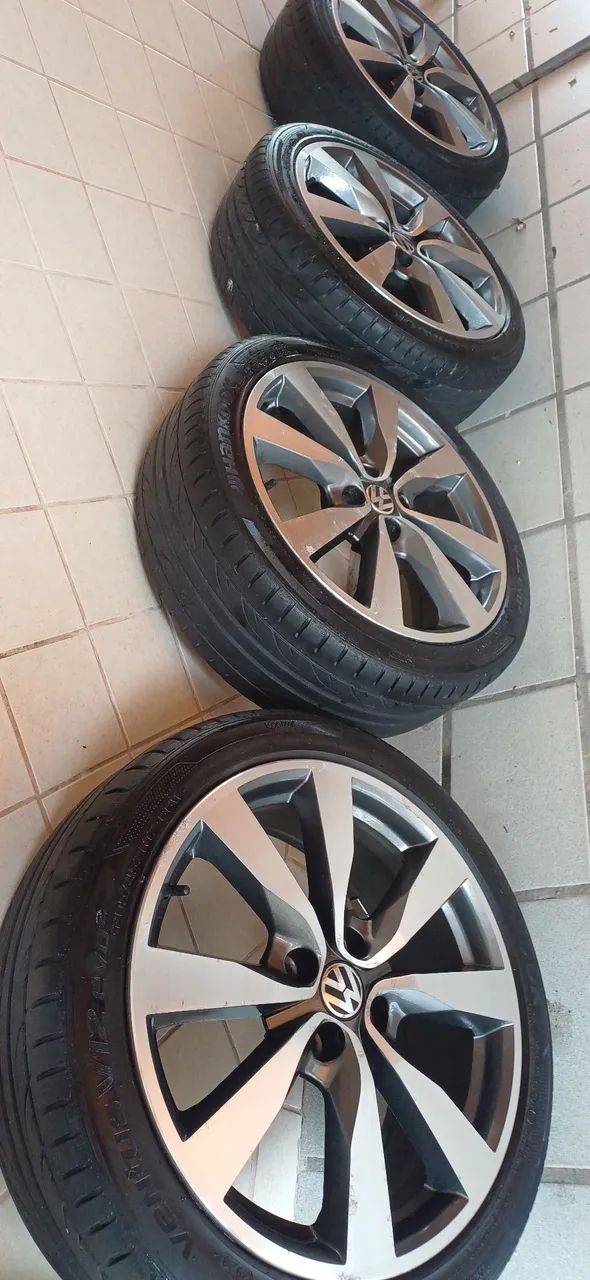 Rodas 17 com pneus - Foto 2