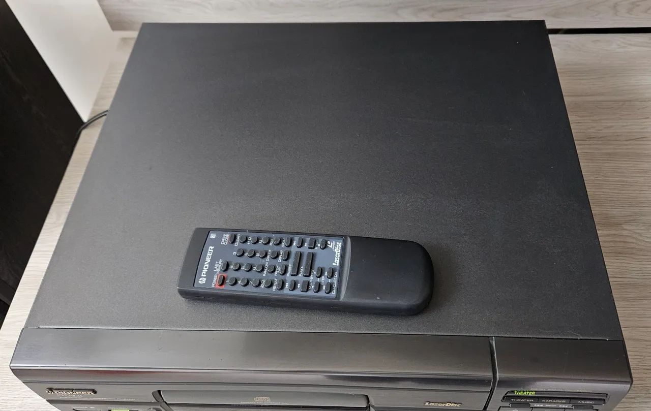 Ld Laserdisc Pioneer Japonês Aparelho Raríssimo e Lindo