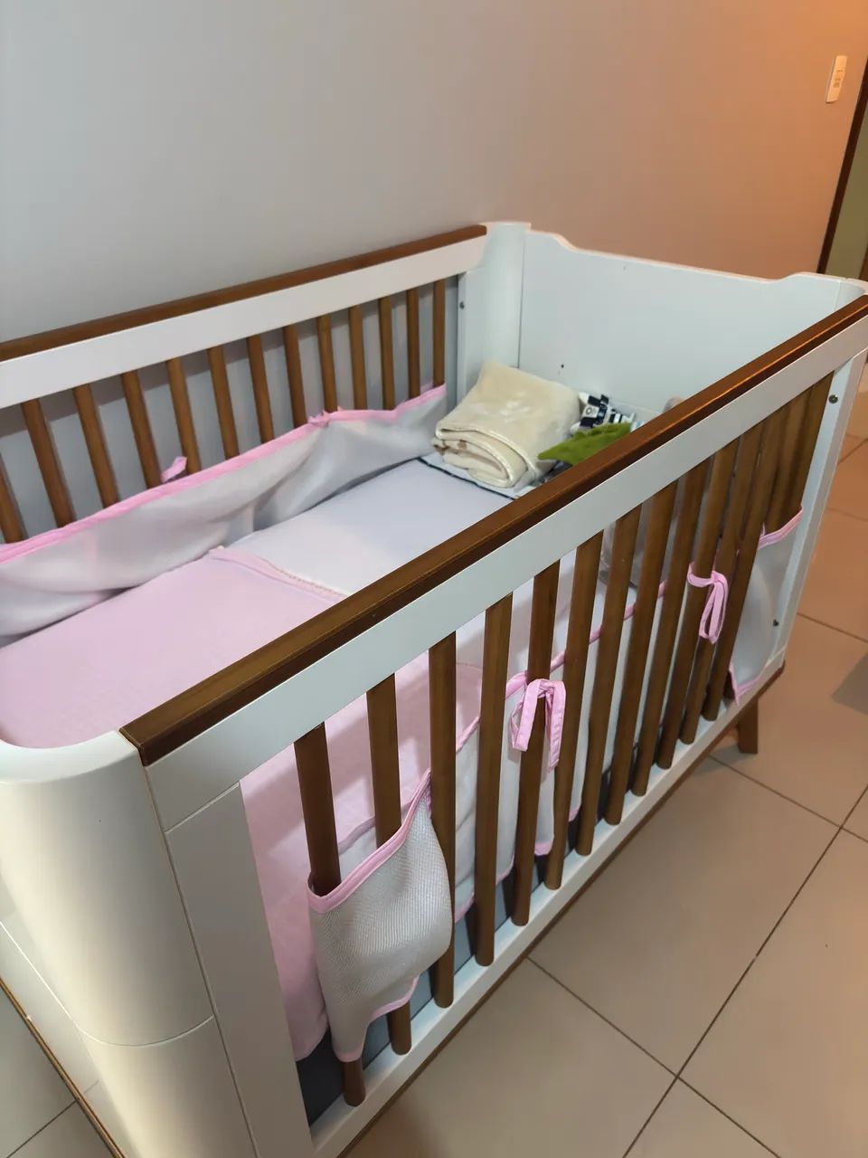 Berço Evolutivo 3 em 1 Matic Albi - Off-white