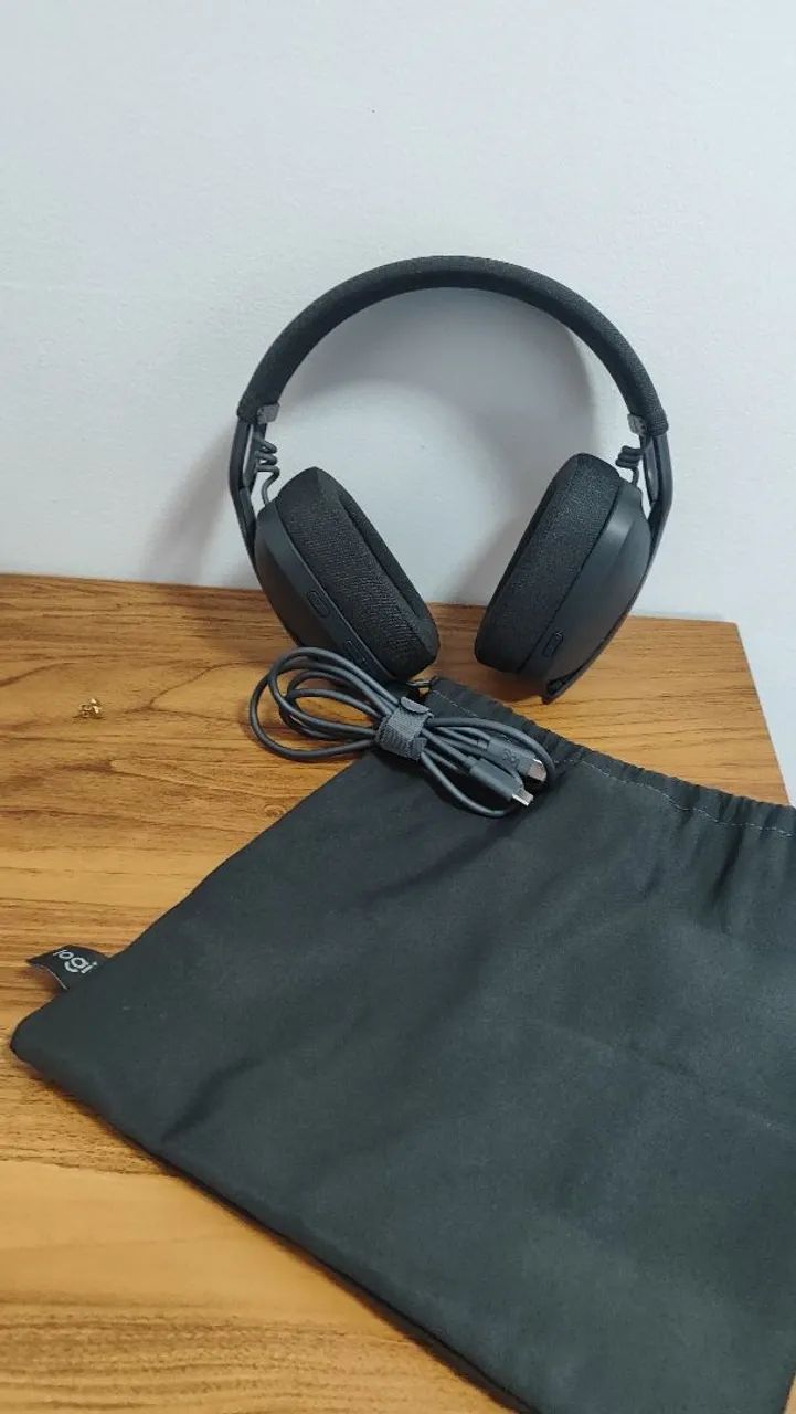 Headset Logitech Zone Vibe 100 (Pouco Usado) - Foto 3