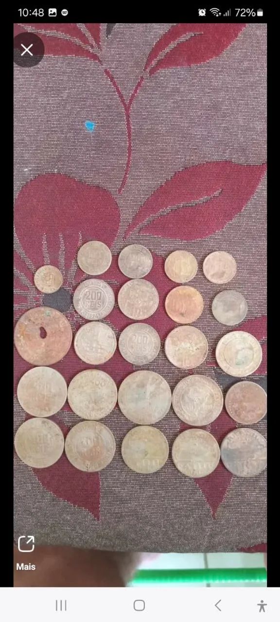 Moedas antigas brasileiras  - Foto 3