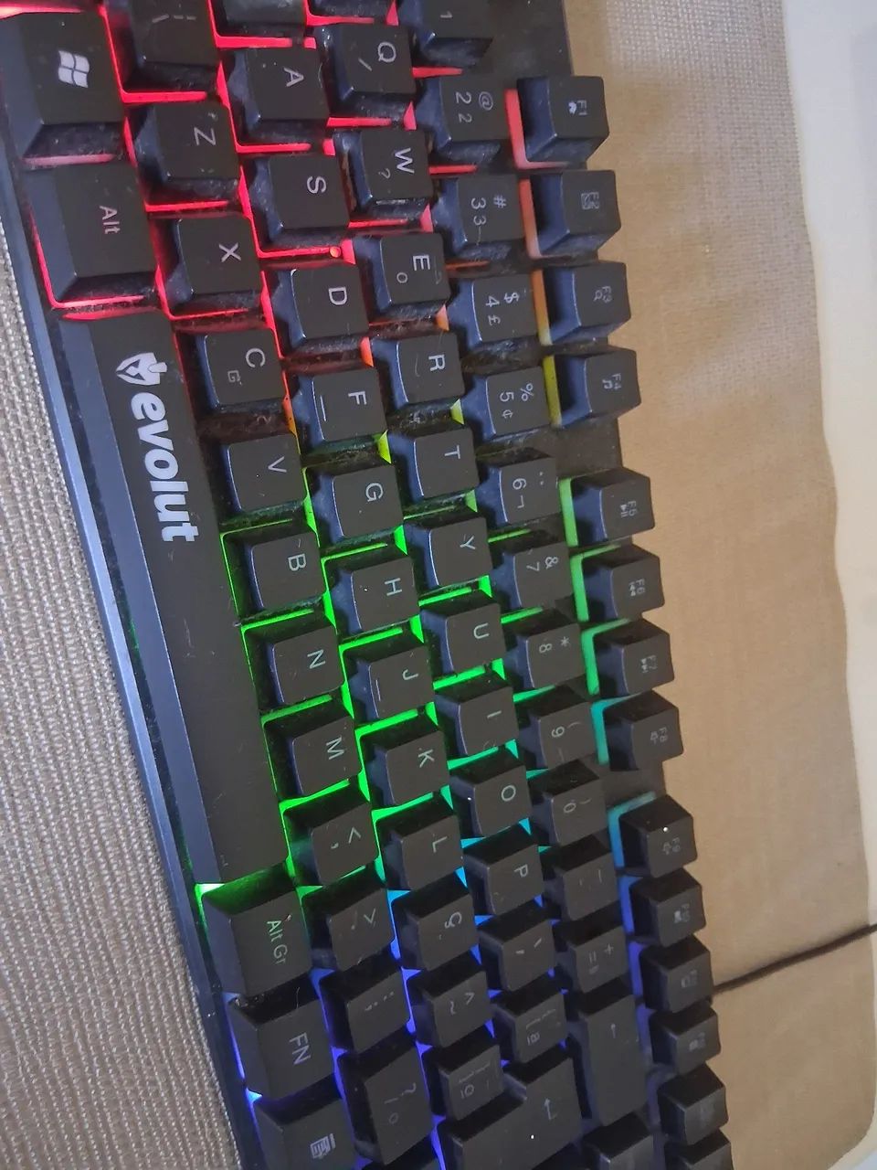 TECLADO GAMER PAD EVOLUT COM FIO 60% - Foto 2