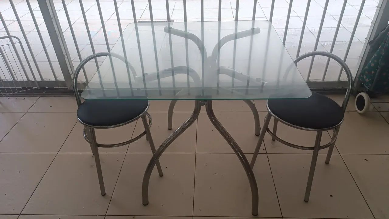Mesa de vidro 