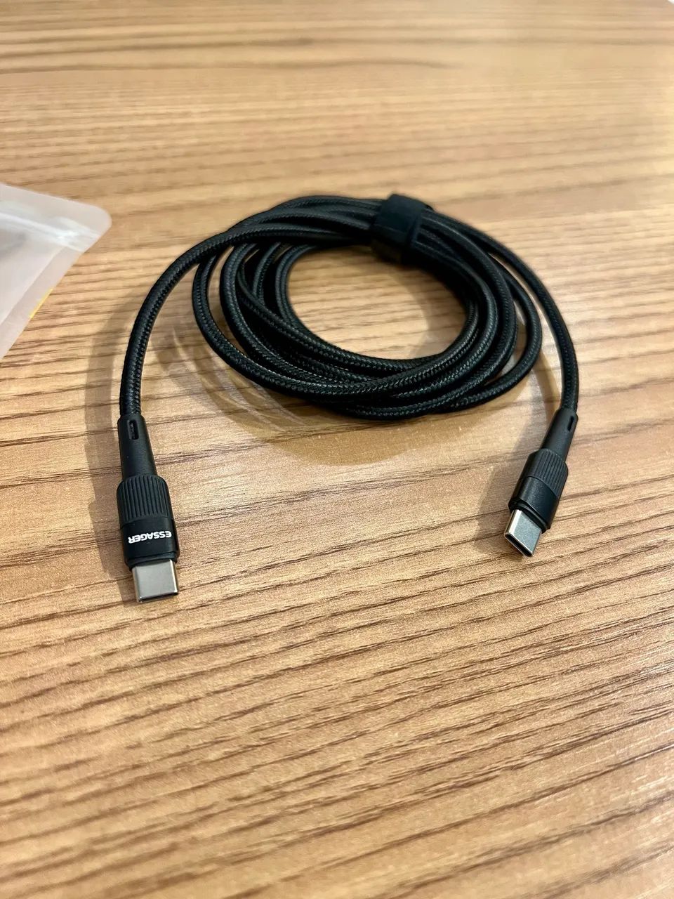 Cabo Essager USB-C 100W PD para MacBook Samsung Xiaomi - Foto 2