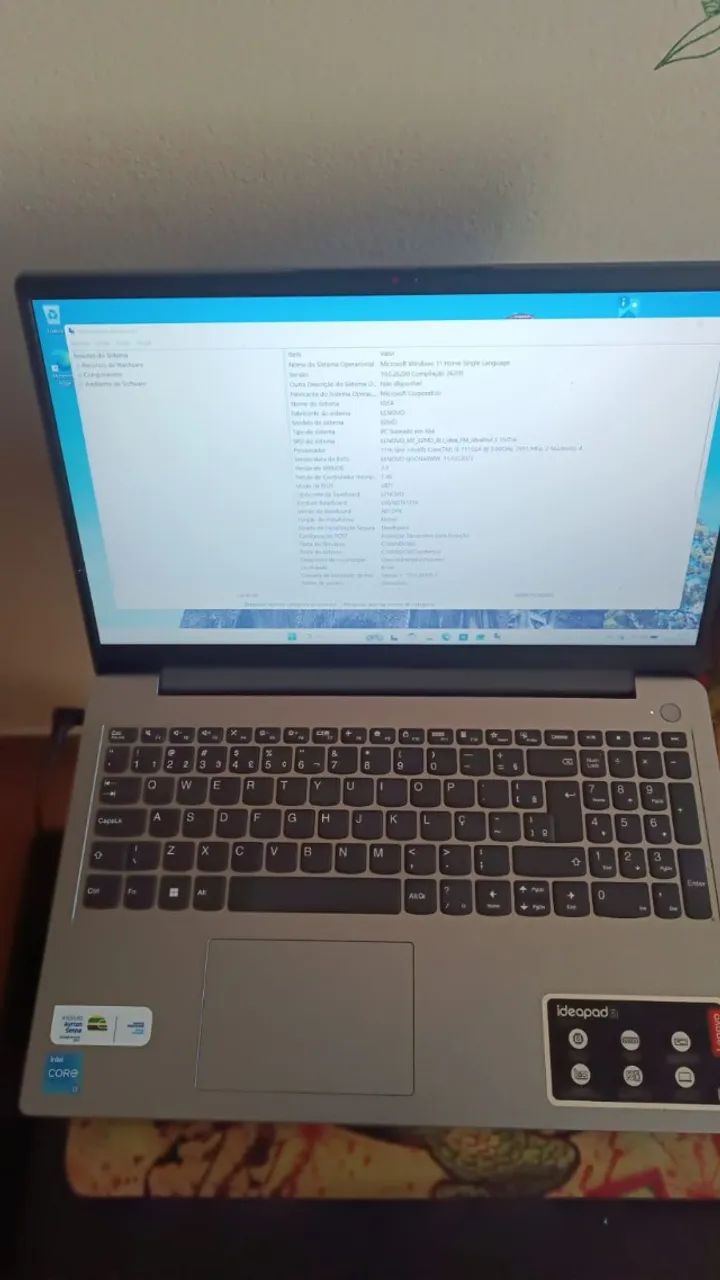 Notebook Lenovo IdeaPad SSD 256GB Full HD Top