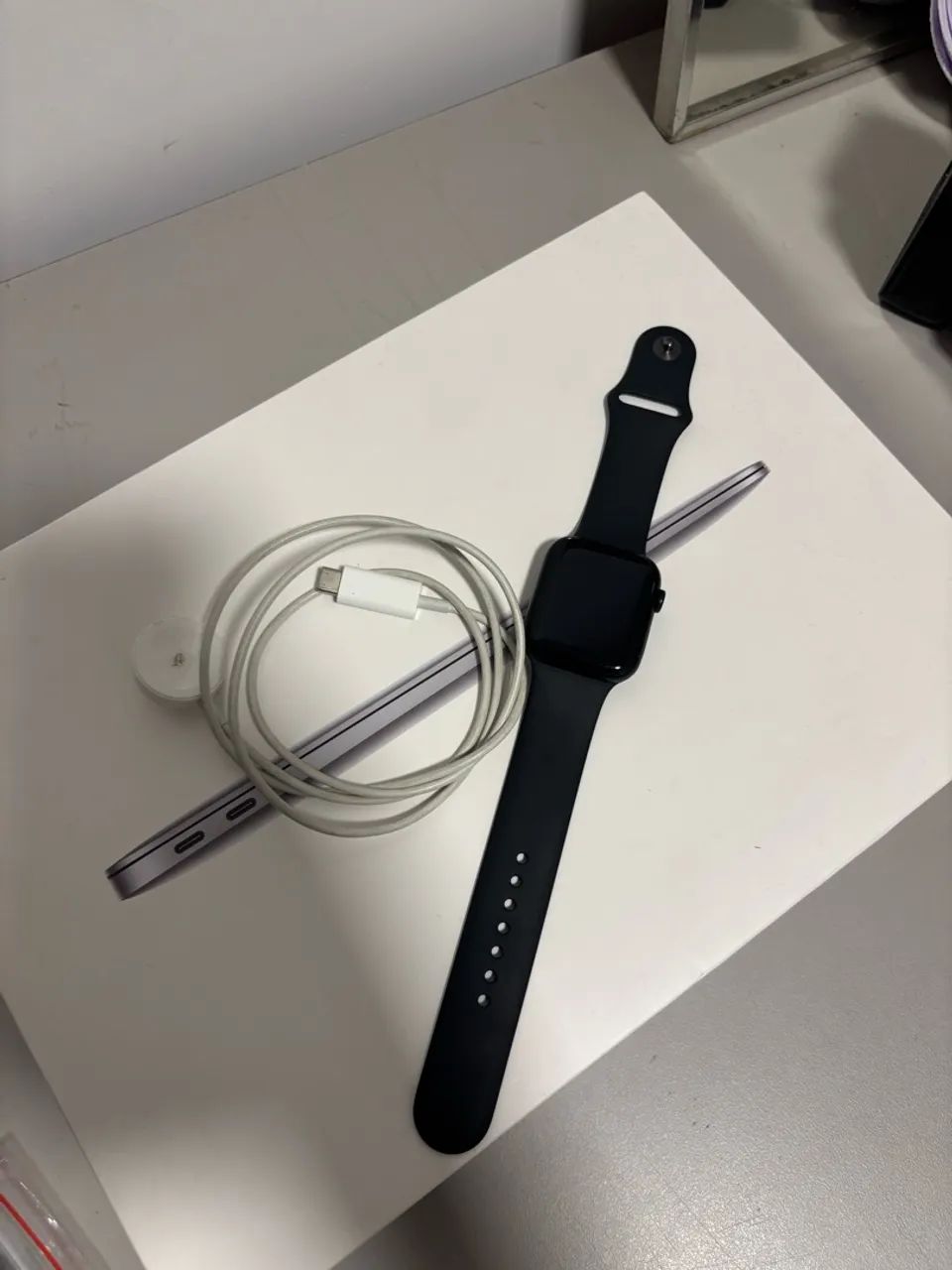 Apple Watch SE 2ª Geração - GPS 44 mm - Alumínio - Foto 3