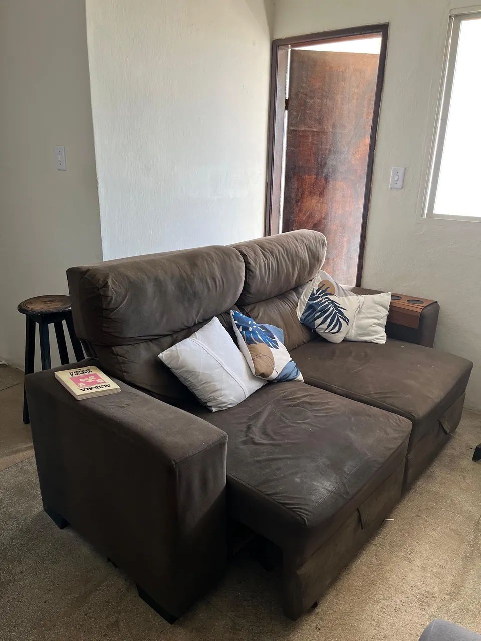 Sofá retrátil 2 lugares