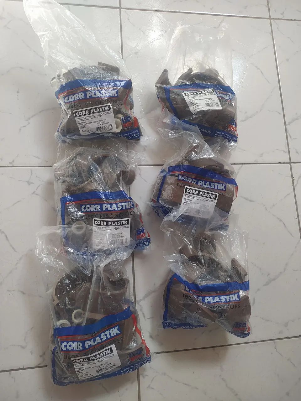 89 Colar de tomada PVC (abraçadeiras) 1
