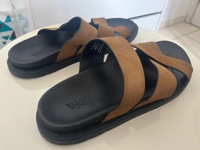 Sandália com tiras Zara - Foto 3