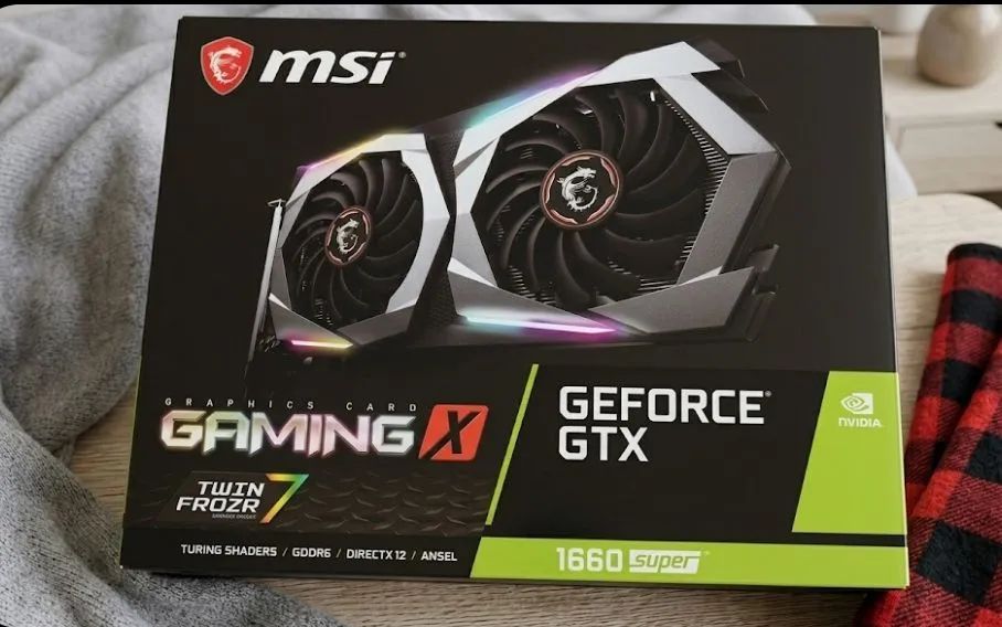 Placa de Vídeo MSI NVIDIA GeForce GTX 1660 Super Gaming X - 6GB