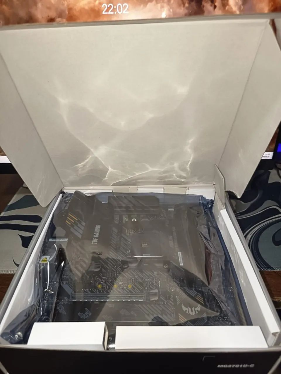 Placa mãe Asus B550M-PLUS TUF GAMING amd/ddr4 MATX - Foto 2