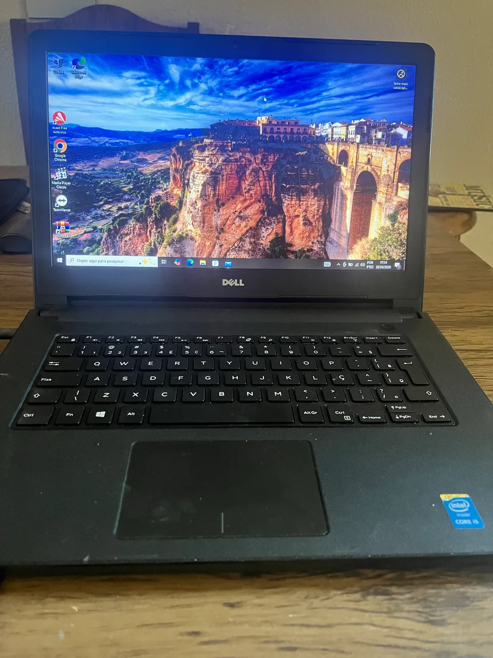 Notebook Dell Vostro 1014 CORE 2 DUO T6570 3GB RAM HD 250GB USADO