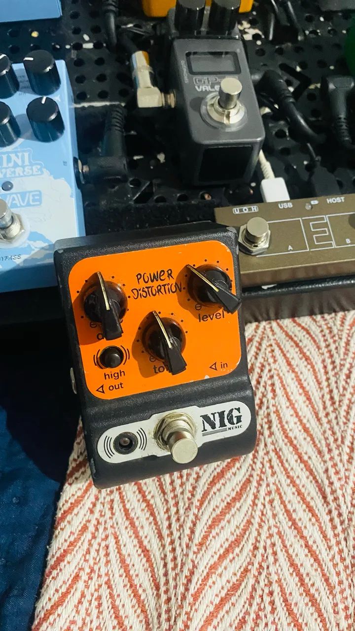 Pedal distorção Nig 