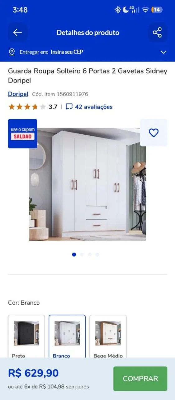Guarda roupa  - Foto 3