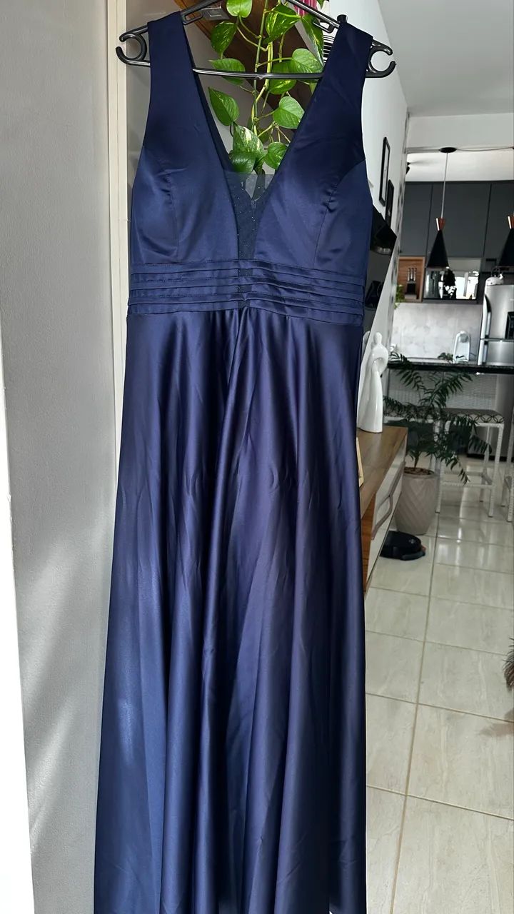 Vestido festa azul  - Foto 2